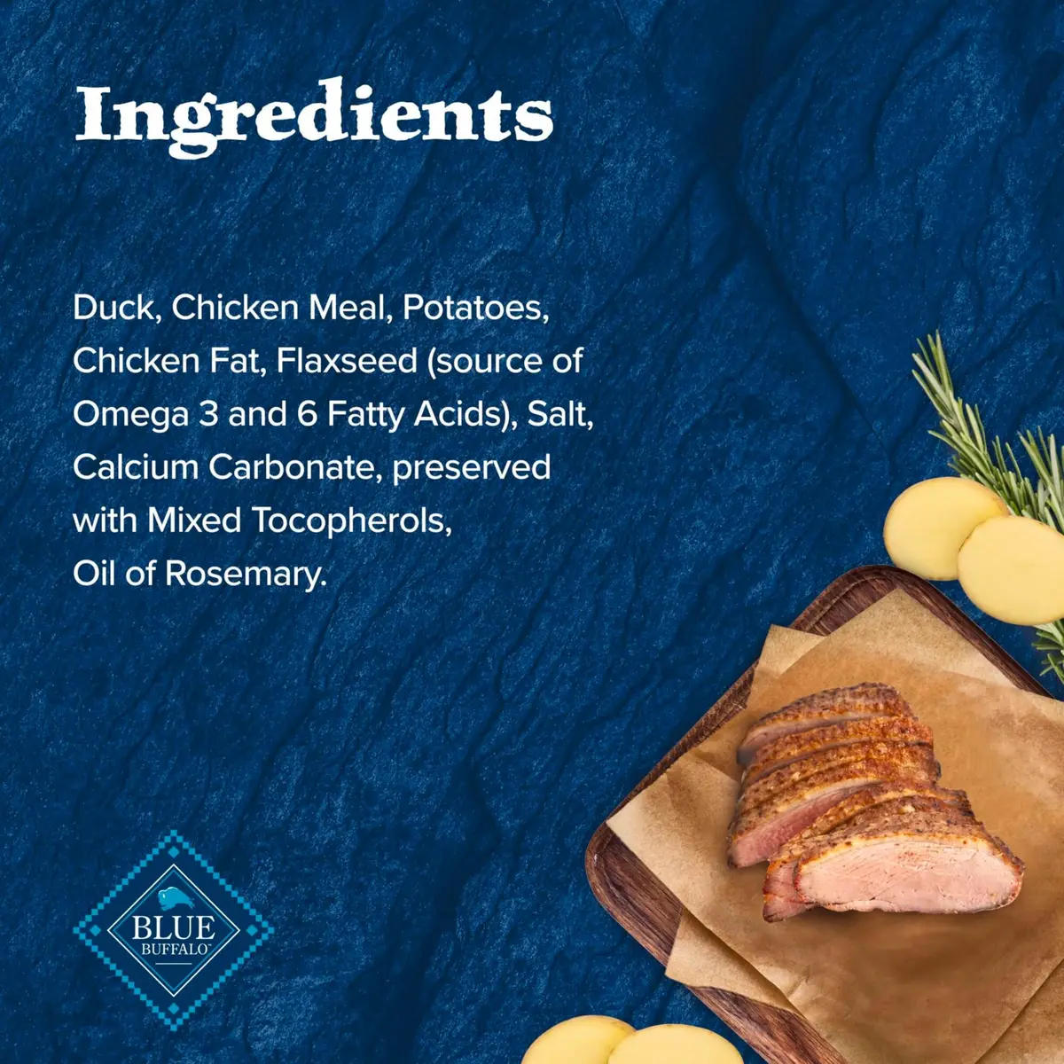 Blue Buffalo Wilderness Trail Treats Duck Crunchy Dog Biscuits 10 oz (283 g) | High Protein Grain-Free Dog Snacks - view 5