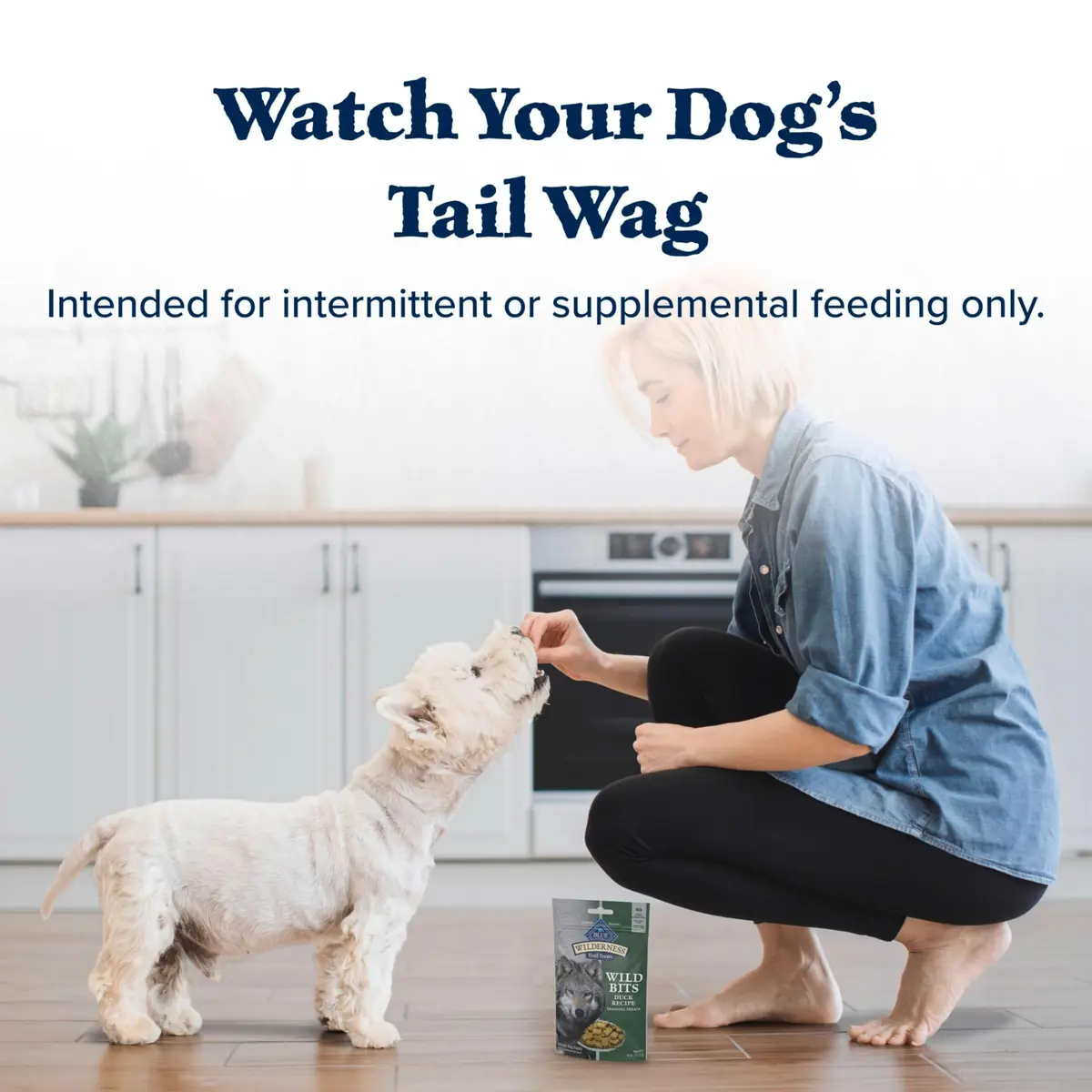 Blue Buffalo Wilderness Trail Treats Duck Crunchy Dog Biscuits 10 oz (283 g) | High Protein Grain-Free Dog Snacks - view 8