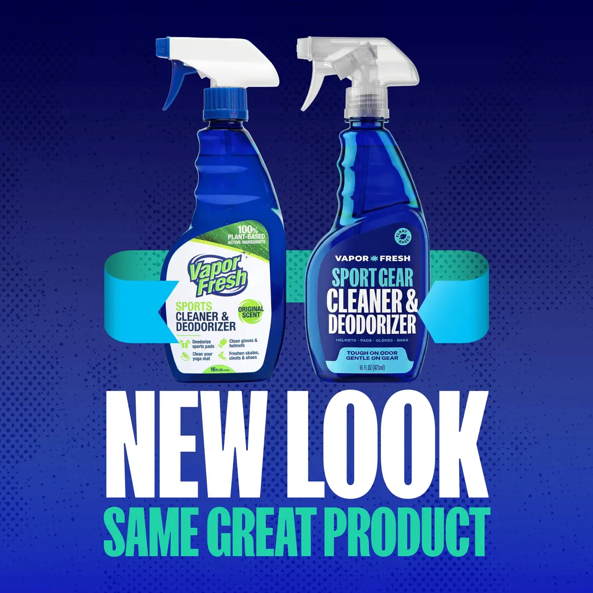 Vapor Fresh Sports Gear Cleaner and Deodorizer Spray, 16oz | Natural Odor Eliminator for Sports Equipment - view 2