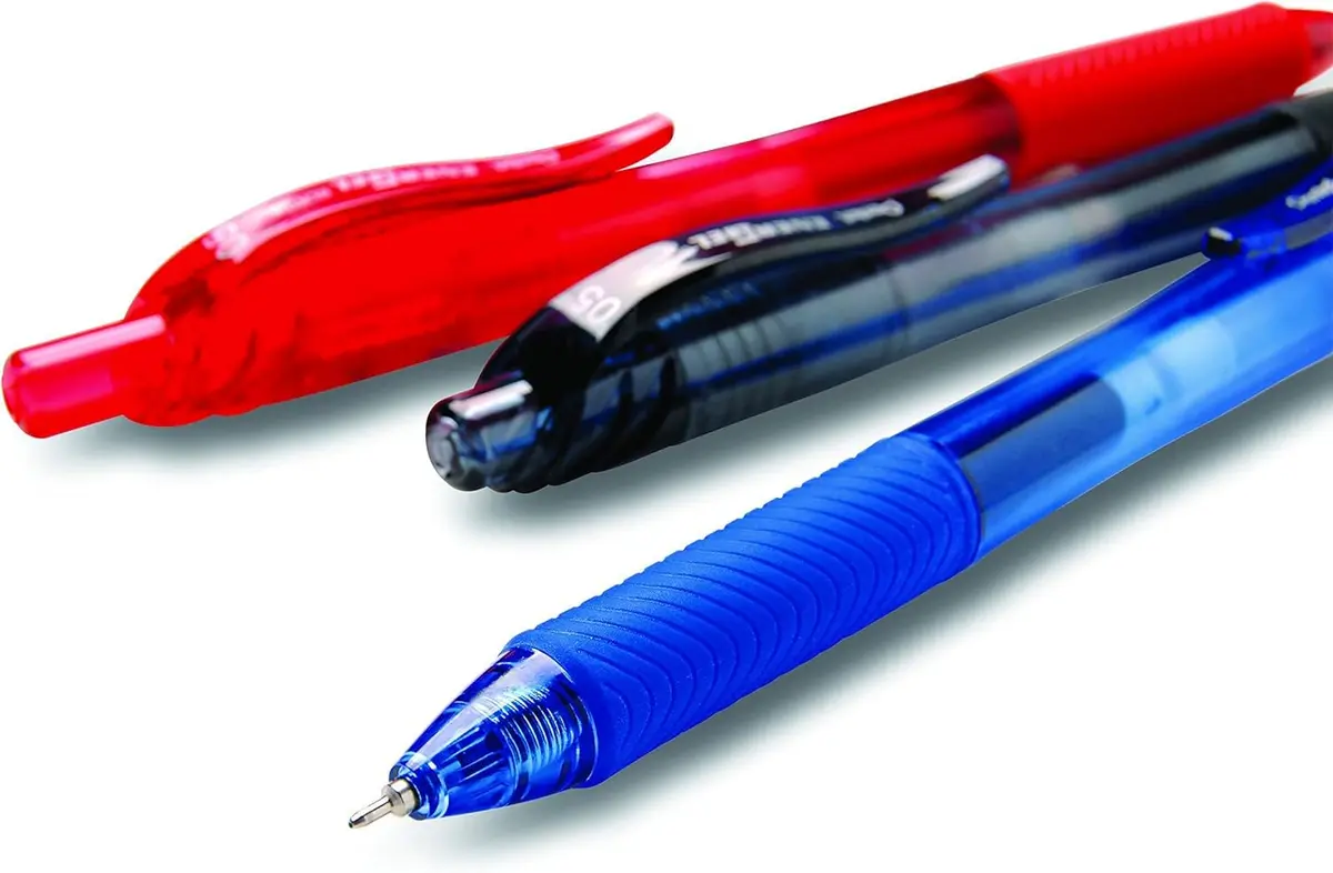 Pentel EnerGel-X Retractable Liquid Gel Pen 0.5mm Needle Tip Black Ink, Box of 12 (BLN105-A) | Smooth Ink Flow for Students & Office - view 5
