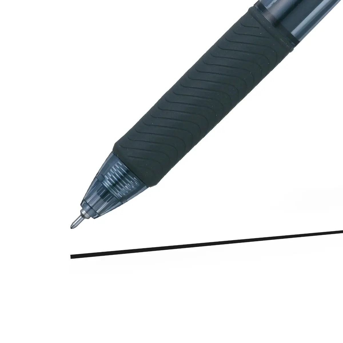 Pentel EnerGel-X Retractable Liquid Gel Pen 0.5mm Needle Tip Black Ink, Box of 12 (BLN105-A) | Smooth Ink Flow for Students & Office - view 3