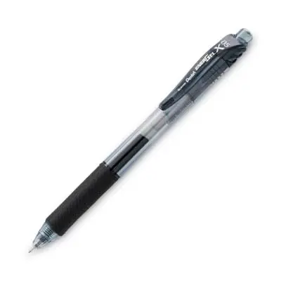 Pentel EnerGel-X Retractable Liquid Gel Pen 0.5mm Needle Tip Black Ink, Box of 12 (BLN105-A) | Smooth Ink Flow for Students & Office - view 4