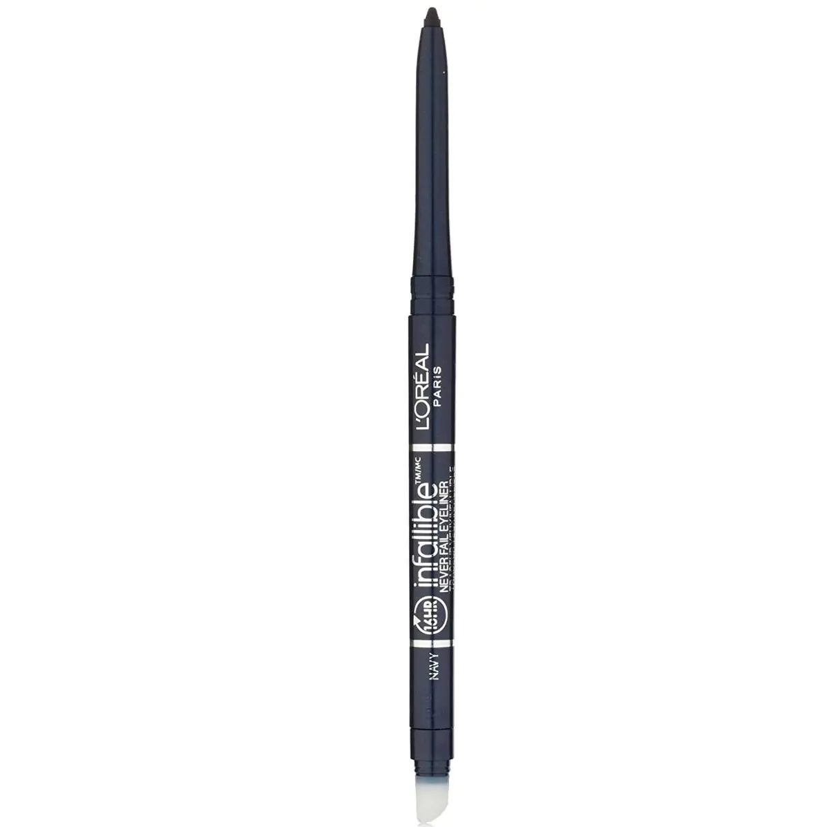 L'Oreal Paris Infallible Never Fail Mechanical Eyeliner Pencil, Navy, 0.23g (0.008 oz) | Smudge-Proof Up to 16 Hours - main product image