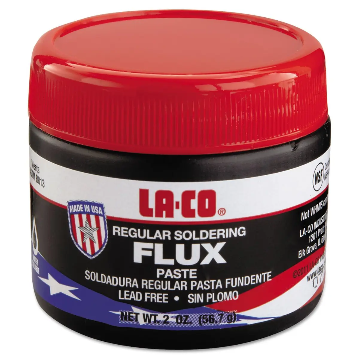 La-Co WaterSoluble All Weather Flux 2 oz | Organic, NSF-61G, ASTM-B813, Lead-Free - view 2