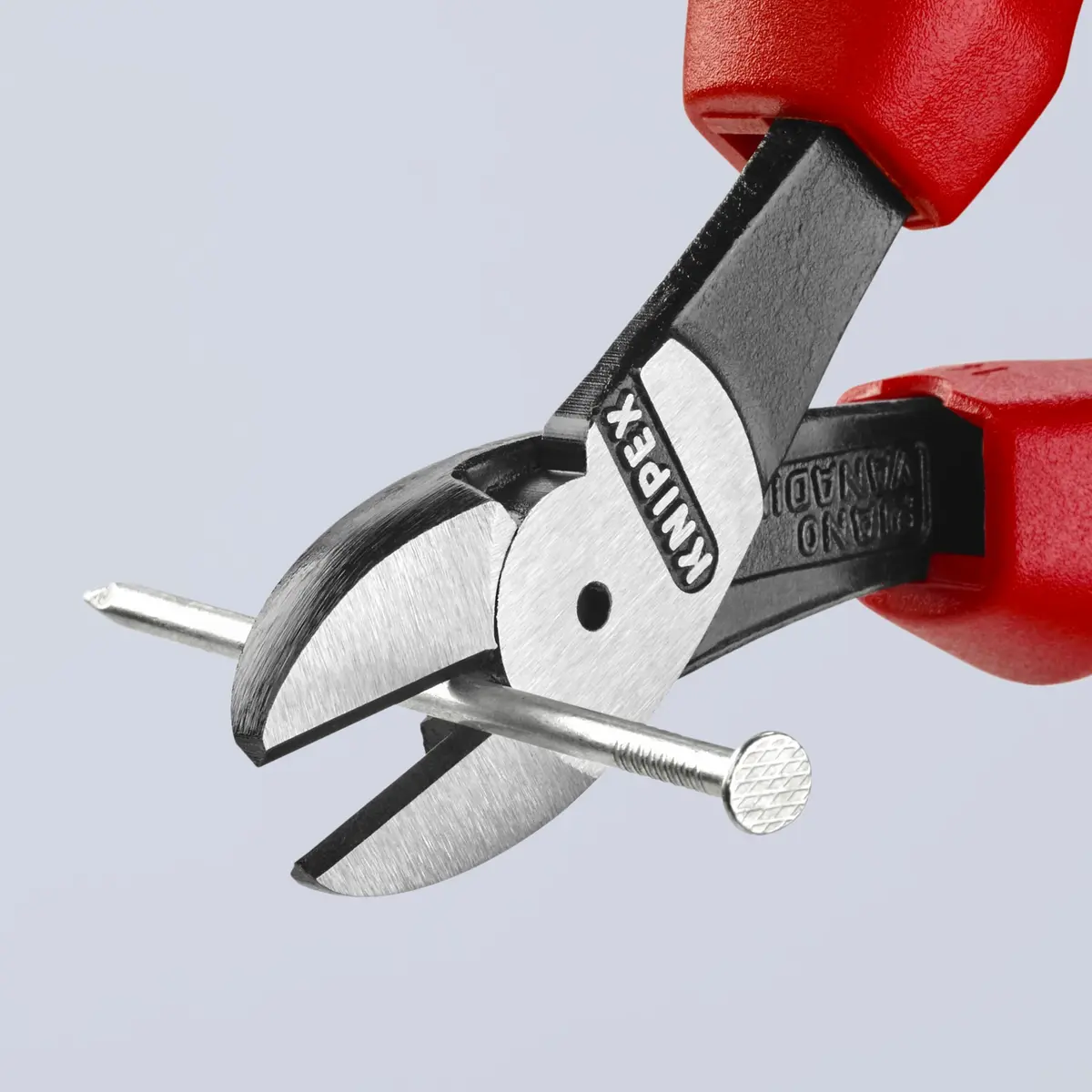 KNIPEX 74 02 140 Comfort Grip High Leverage Diagonal Cutters | Precision Wire Cutting - view 3