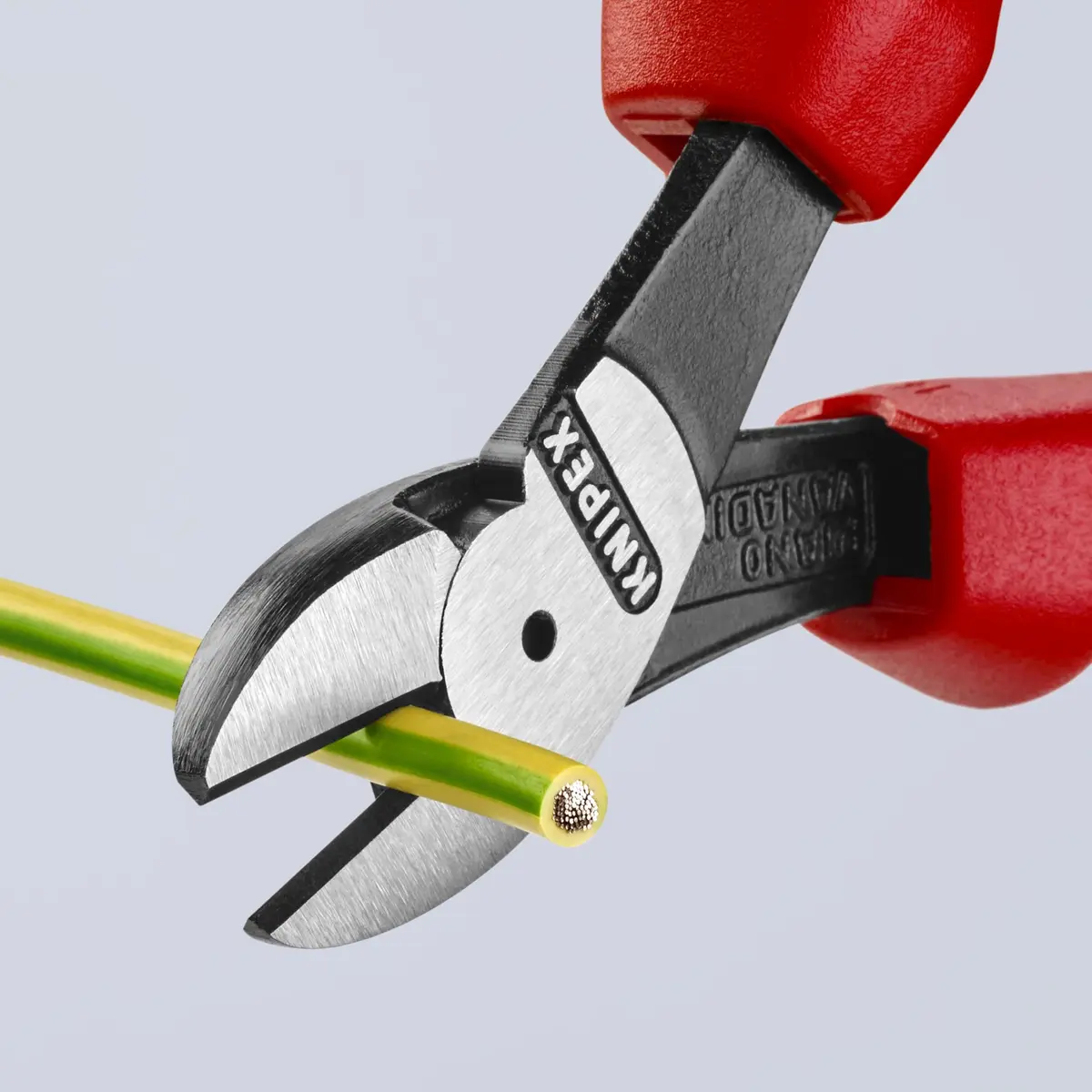 KNIPEX 74 02 140 Comfort Grip High Leverage Diagonal Cutters | Precision Wire Cutting - view 4