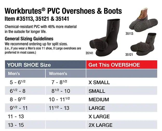 TINGLEY WORKBRUTES Hi-Top Overshoe PVC Boot Medium Yellow Waterproof Safety Footwear - view 5
