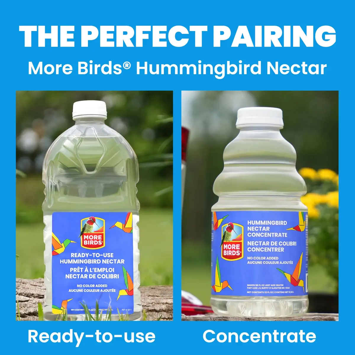 More Birds Ruby Hummingbird Feeder 295ml (10 Ounce) | Attracts More Birds with 4 Feeding Stations - view 9