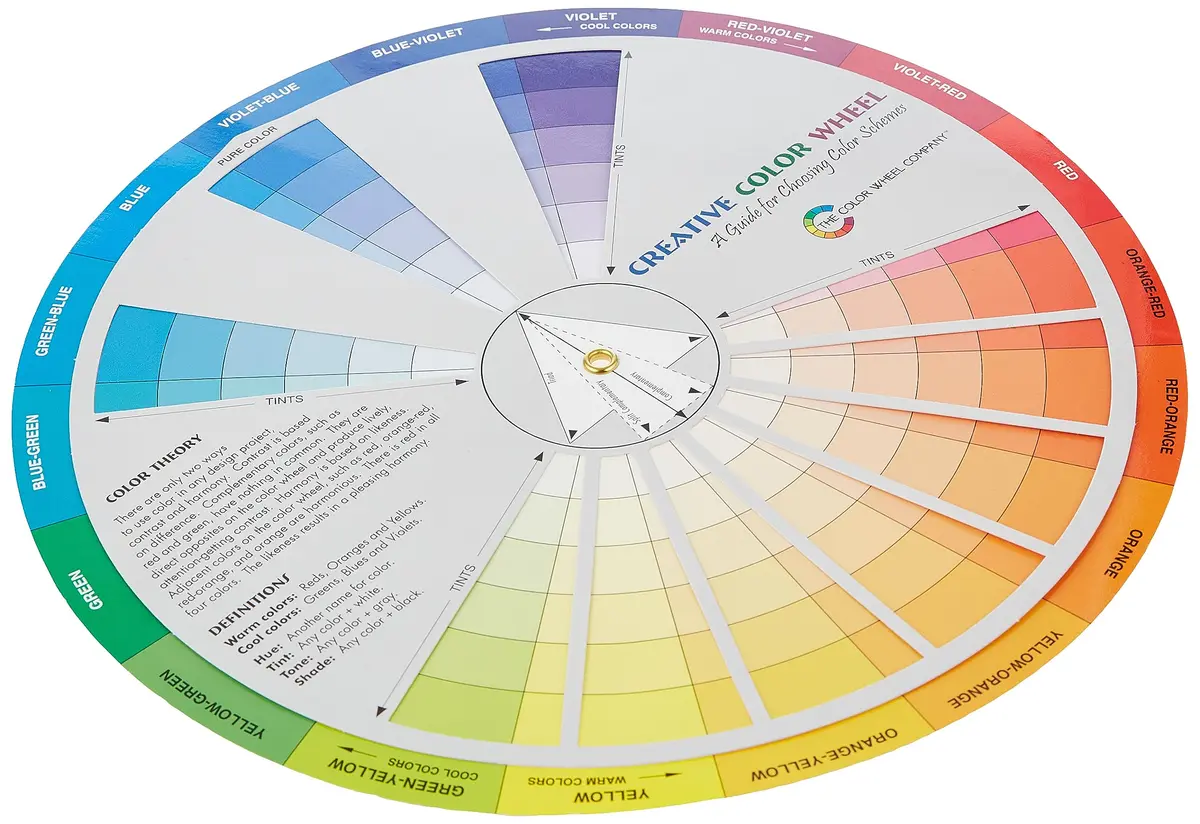 Color Wheel Creative Color Wheel 23.5 cm (9.25 inch) | Art & Craft Supplies - view 2