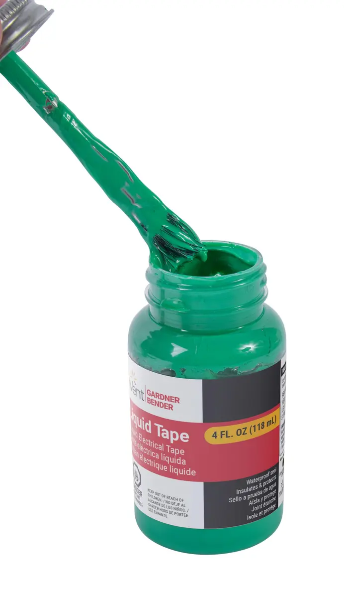Gardner Bender LTG-400 Waterproof Liquid Electrical Tape 4 oz Green | Seals & Protects Electrical Connections - view 3