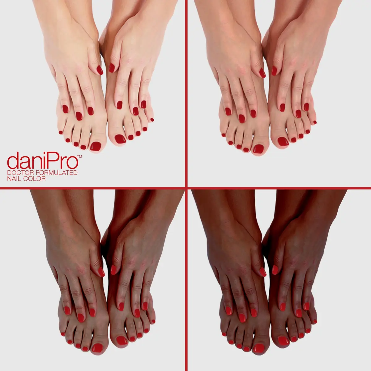 daniPro Always Be True Deep Red Nail Polish 15ml (0.5 Fl Oz) | Doctor-Formulated for Stronger Nails - view 8