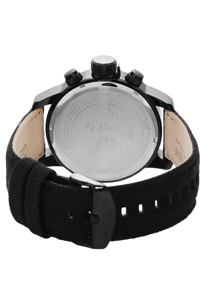 Invicta Men's 1517 I "Force" Collection Stainless Steel and Cloth Strap Watch | 46mm Diameter, Water Resistant - view 4