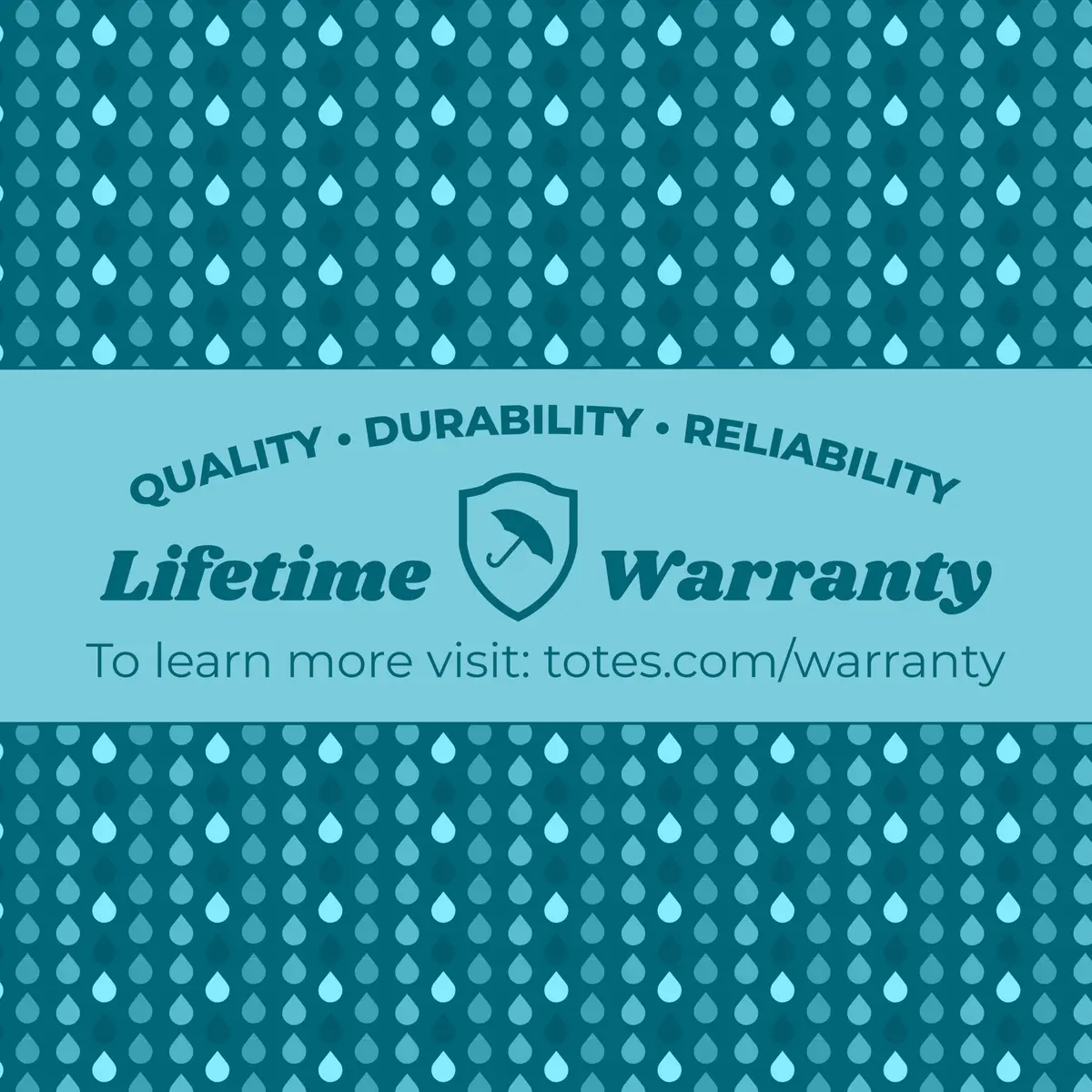 Totes Auto Open Large Vented Windproof Golf Umbrella with UV and Water Repellent Protection | 60-inch Canopy, UPF 50+ - view 3