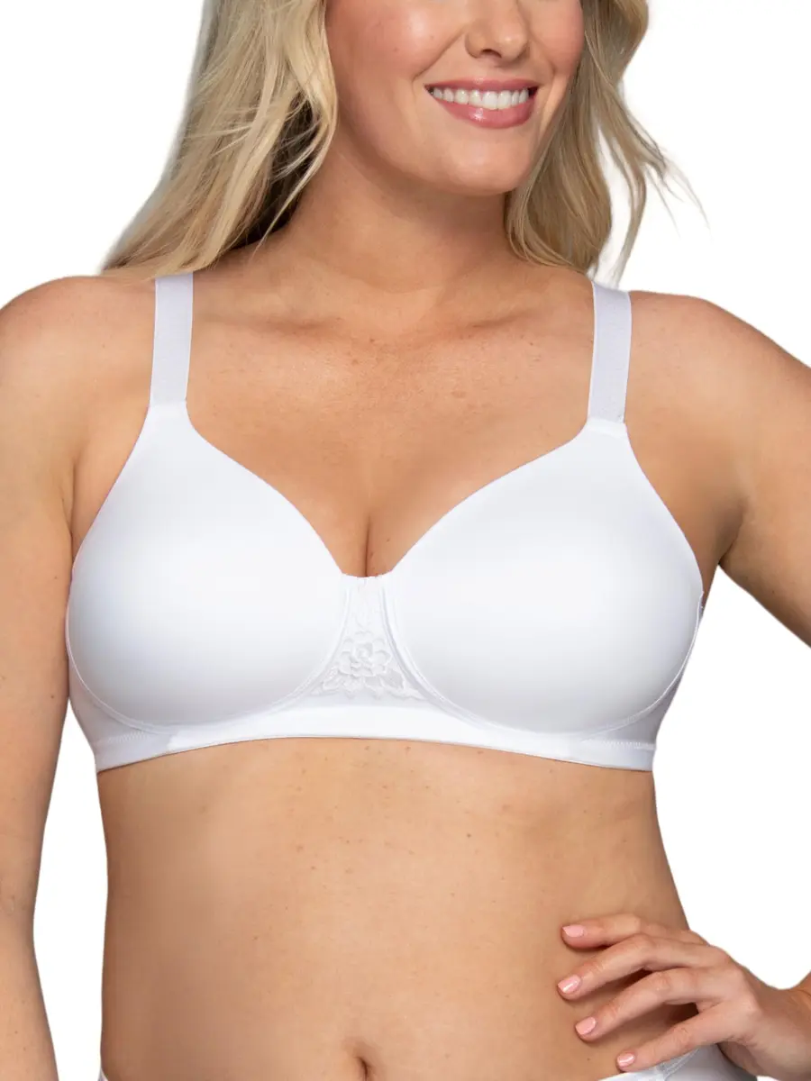 Vanity Fair Full Figure Bra 38D | Back Smoothing, Wirefree, Lightly Lined - main product image