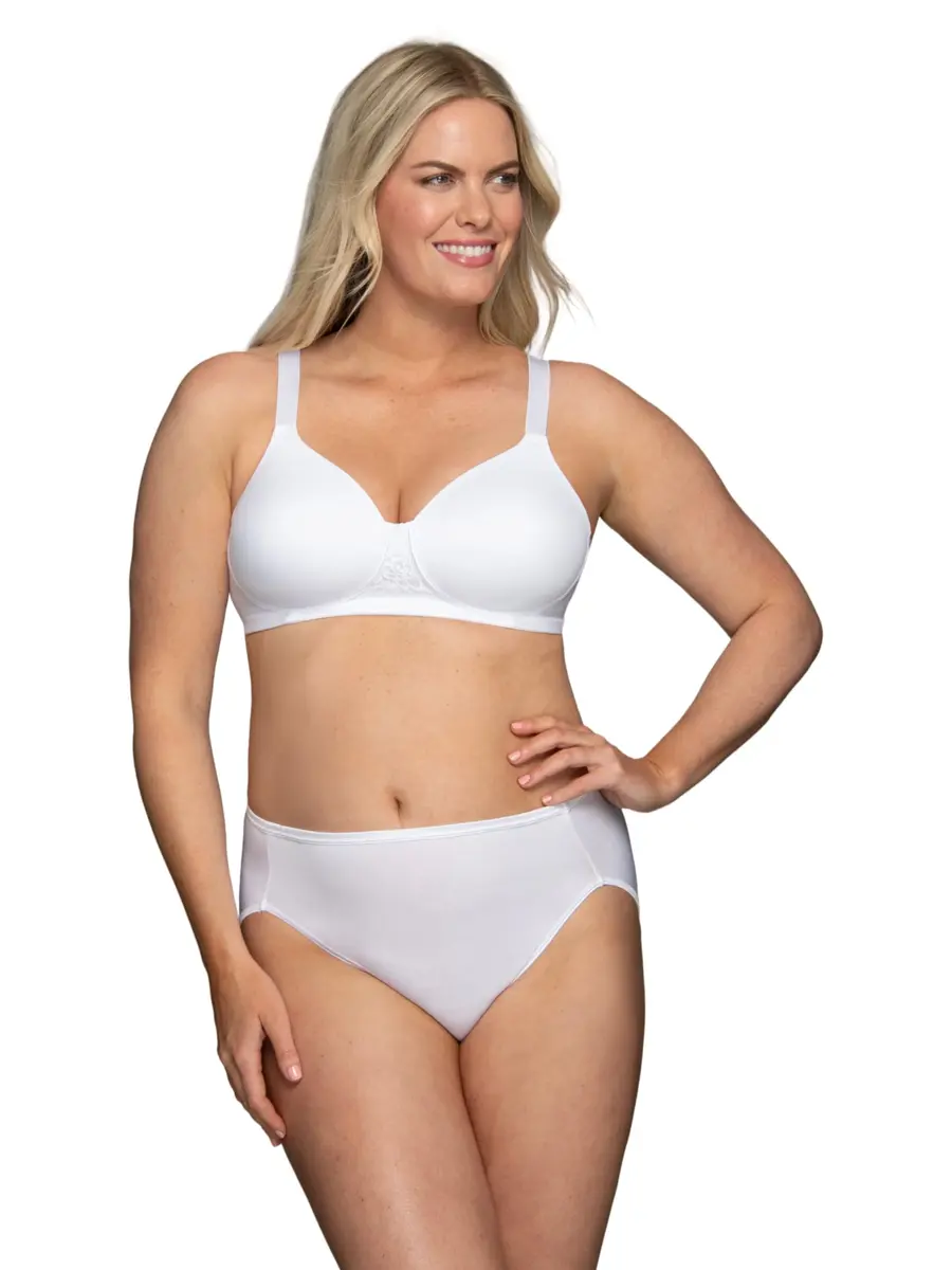 Vanity Fair Full Figure Bra 38D | Back Smoothing, Wirefree, Lightly Lined - view 2