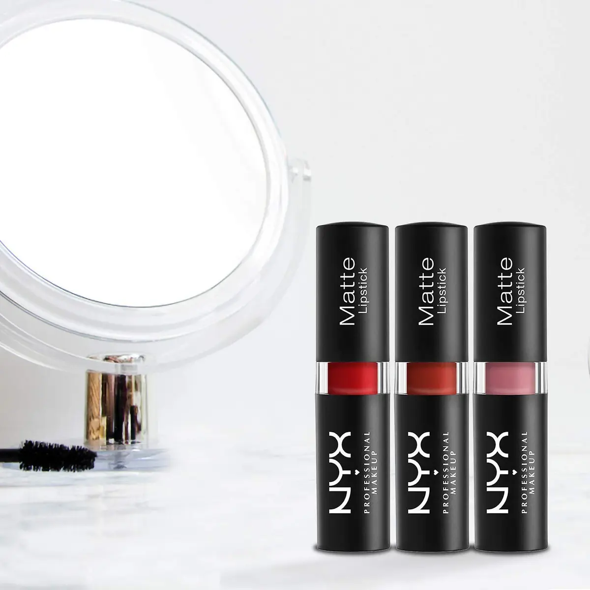 NYX Matte Lipstick, Nude | Highly Pigmented, Long-Lasting Matte Finish, Cruelty-Free (70-120 chars) - view 4