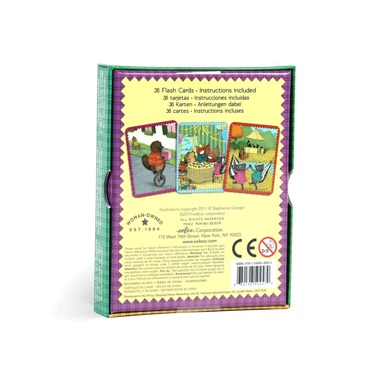 eeBoo Animal Village Create a Story Pre-Literacy Cards 36 Cards | Encourages Imagination for Ages 3+ - view 2