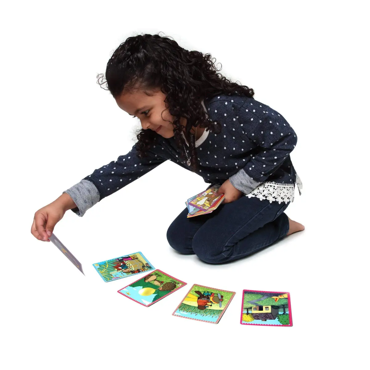eeBoo Animal Village Create a Story Pre-Literacy Cards 36 Cards | Encourages Imagination for Ages 3+ - view 4
