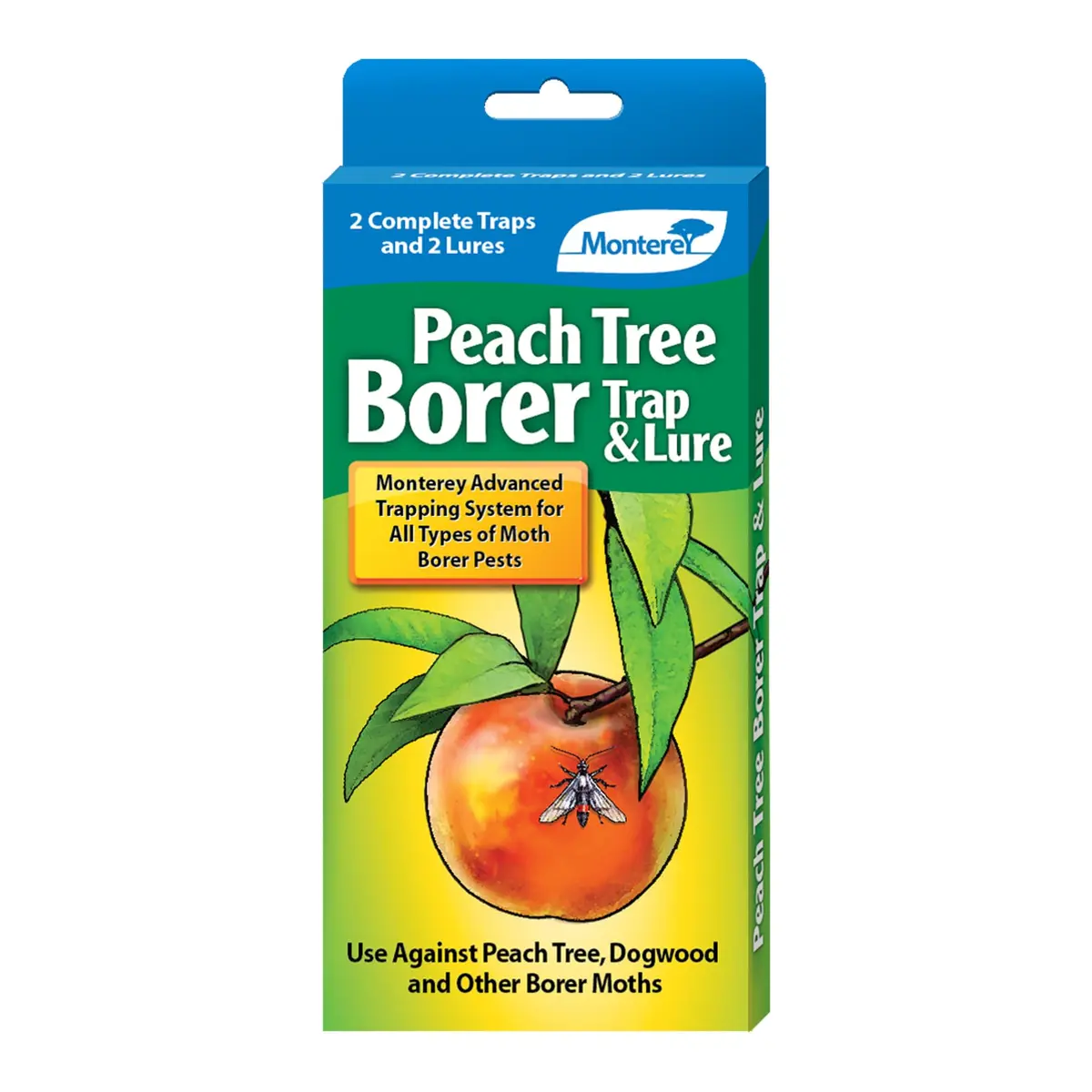 Monterey Peach Tree Borer Trap & Lure - 2 Pack | Effective Pest Control Device for Monitoring & Mass Trapping - main product image