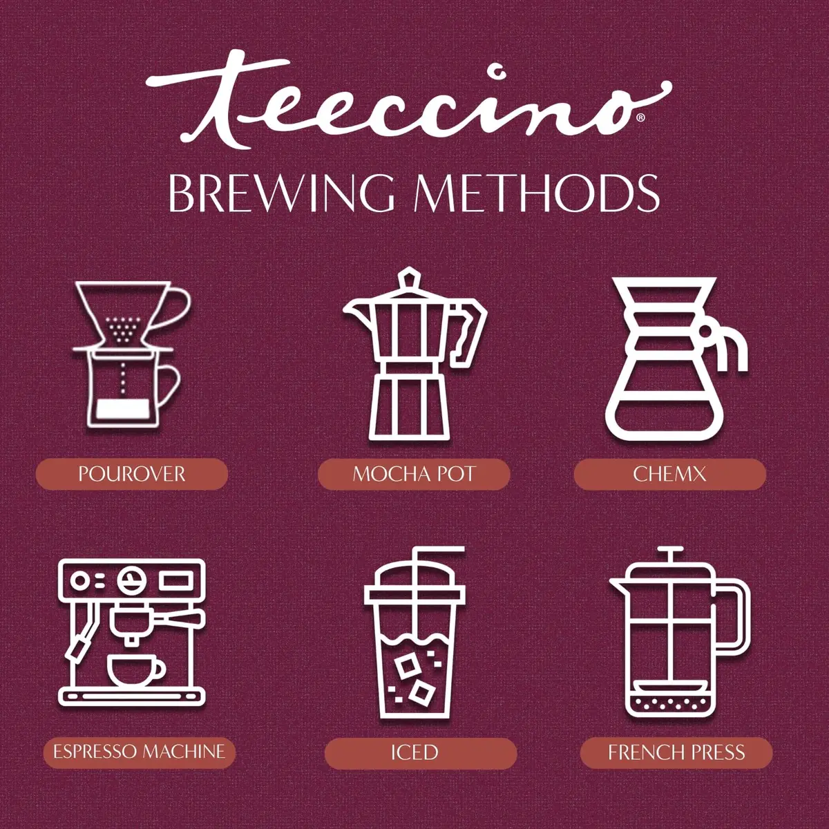 Teeccino Mocha Chicory Coffee Alternative - 11 Ounce - Ground Herbal Coffee That’s Prebiotic, Caffeine-Free & Acid Free, Medium Roast - view 5