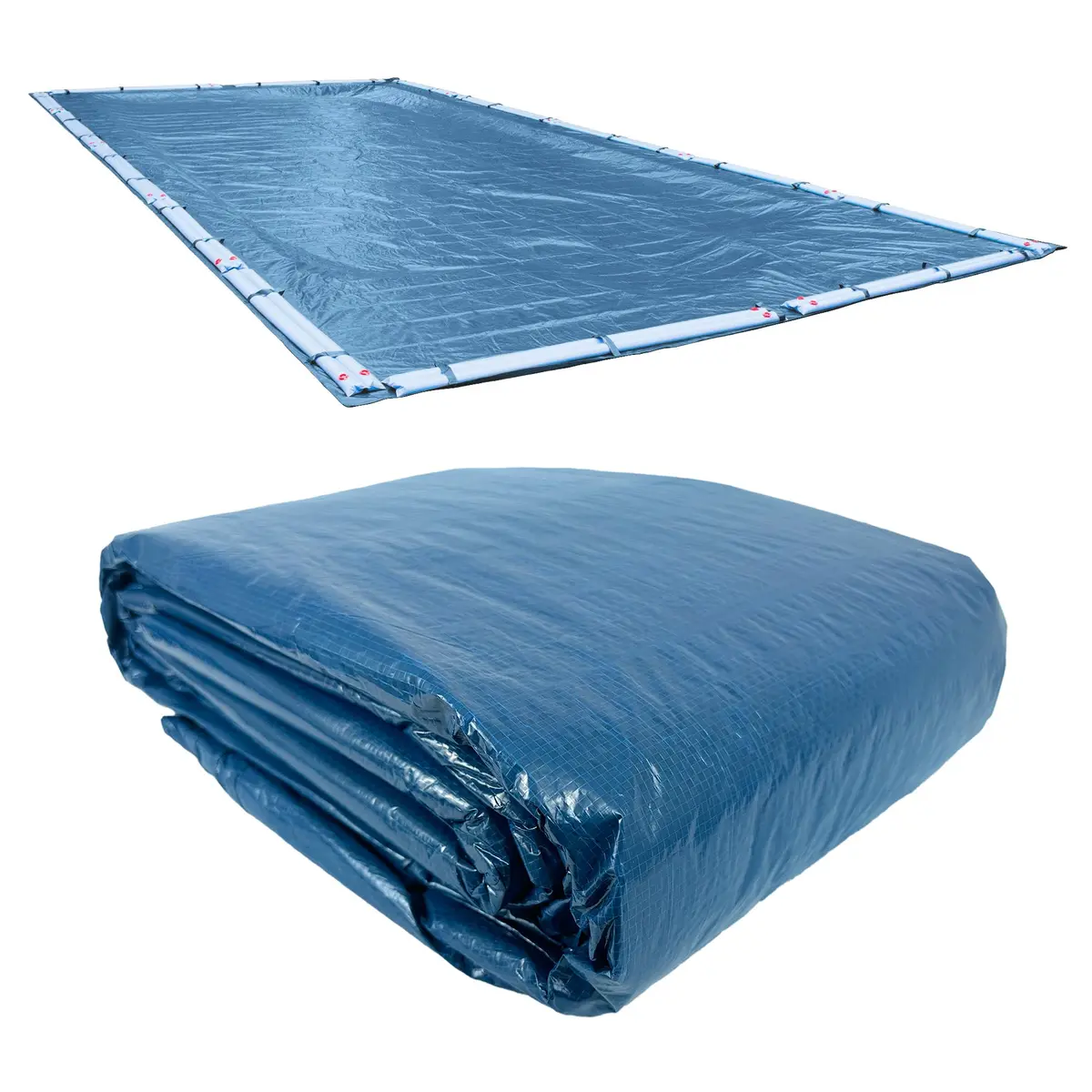 Robelle Heavy Duty Super Winter Pool Cover 23 x 41 ft (699 x 1041 cm) | Protects Inground Pools from Winter Elements - main product image