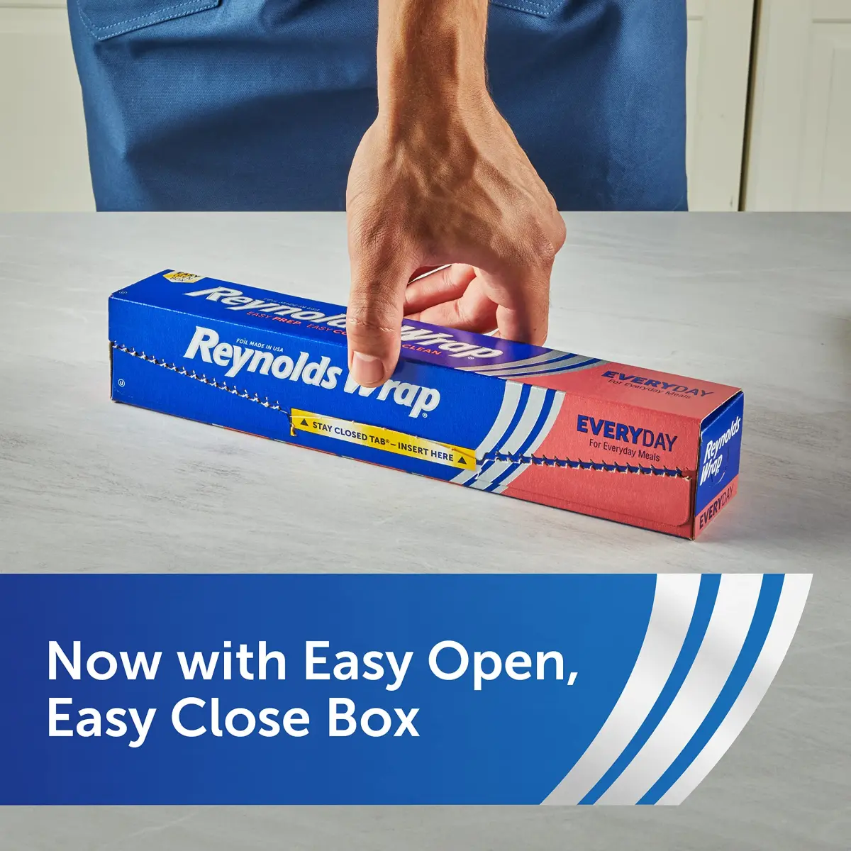 Reynolds Everyday Strength Aluminum Foil Roll, 12 Inch Wide, 30 Sq Ft (360 inches long) | Locks in Flavor for Cooking & Grilling - view 3