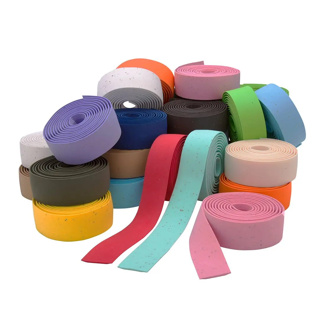 Planet Bike Comfort Cork Handlebar Tape Set (British Racing Green) | Soft Cork Cushion for Long Rides - view 5