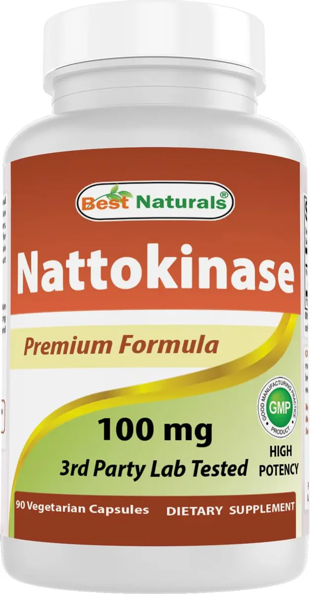 Best Naturals Nattokinase 2000 FU 100 Mg | Circulatory Support Vegetarian Capsules - main product image