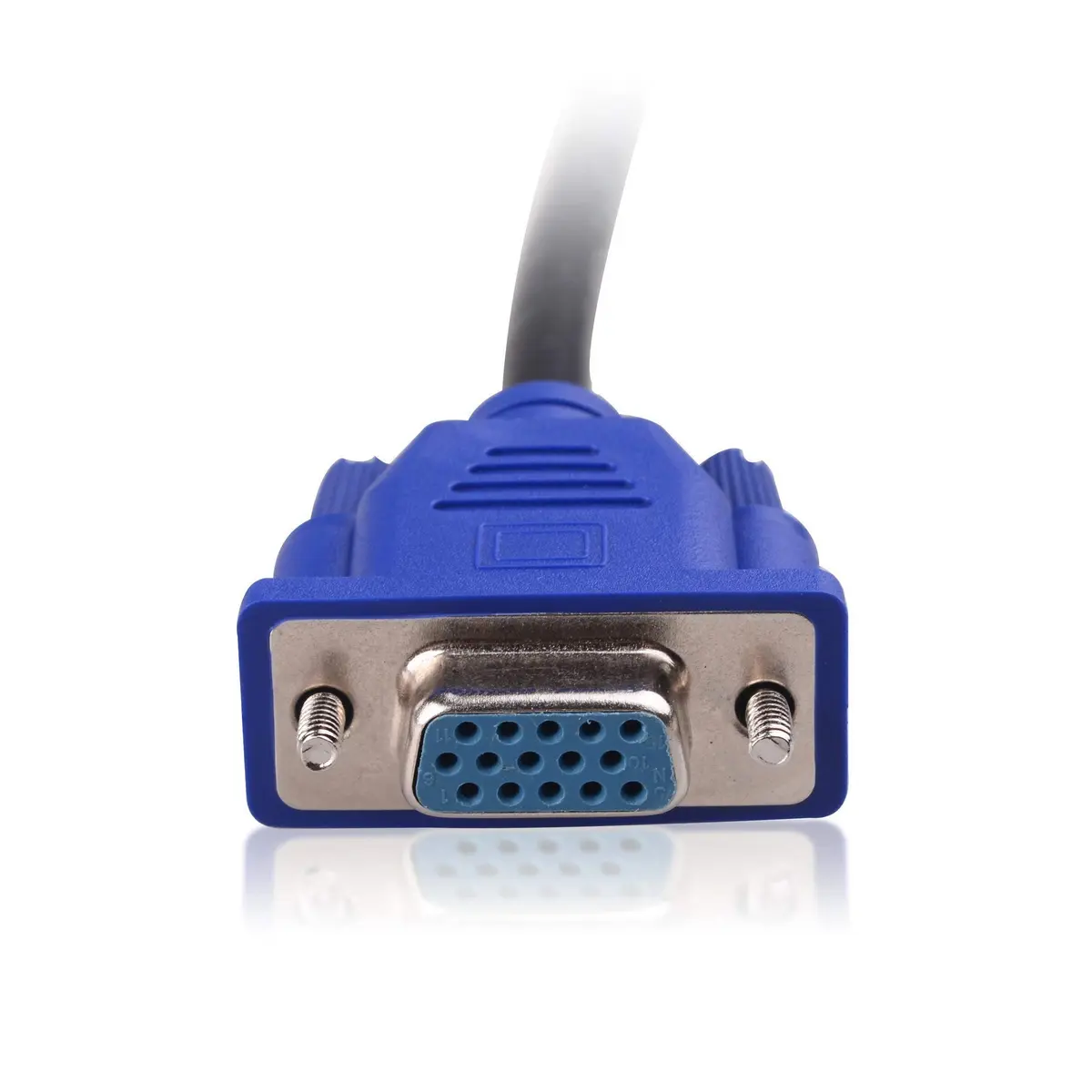 Cable Matters VGA Splitter Cable, 1ft, Supports 1080P, Dual Display Mirror, Durable Copper Construction - view 5