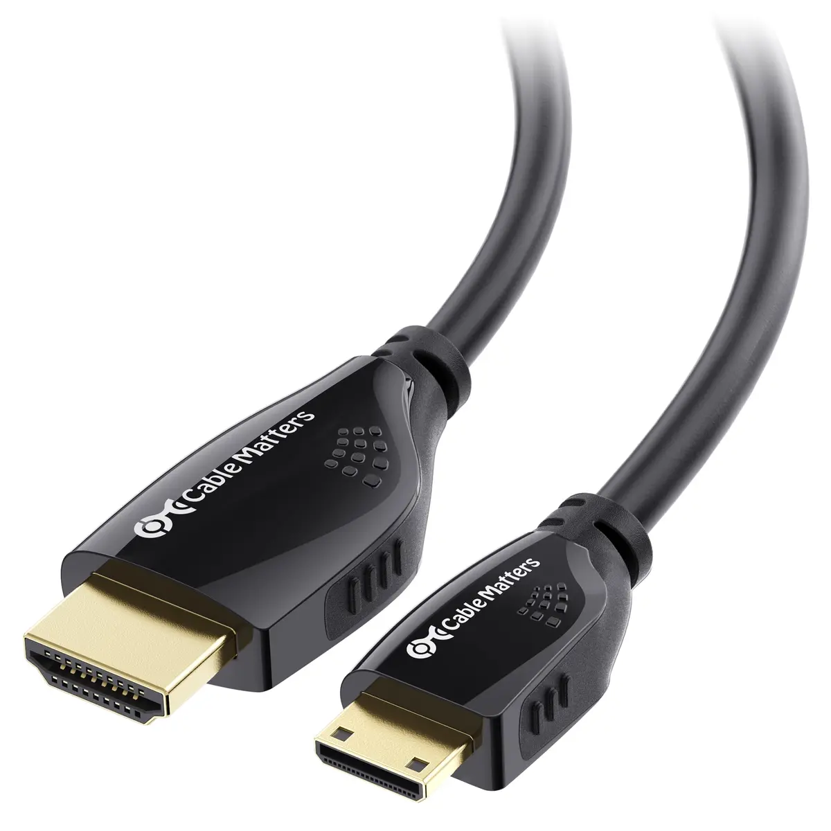 Cable Matters High-Speed 4K Mini HDMI to HDMI Cable, 3.05m (10ft) | Supports HDMI 2.0, HDR, ARC - main product image