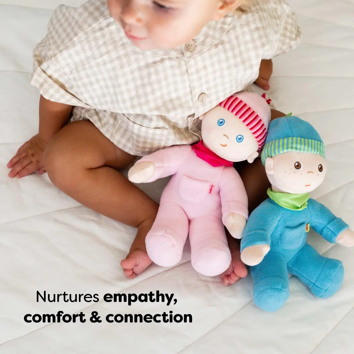 HABA Doll Snug Up Luisa 8" My First Baby Doll | Safe, Washable & Perfect for Newborns - view 7