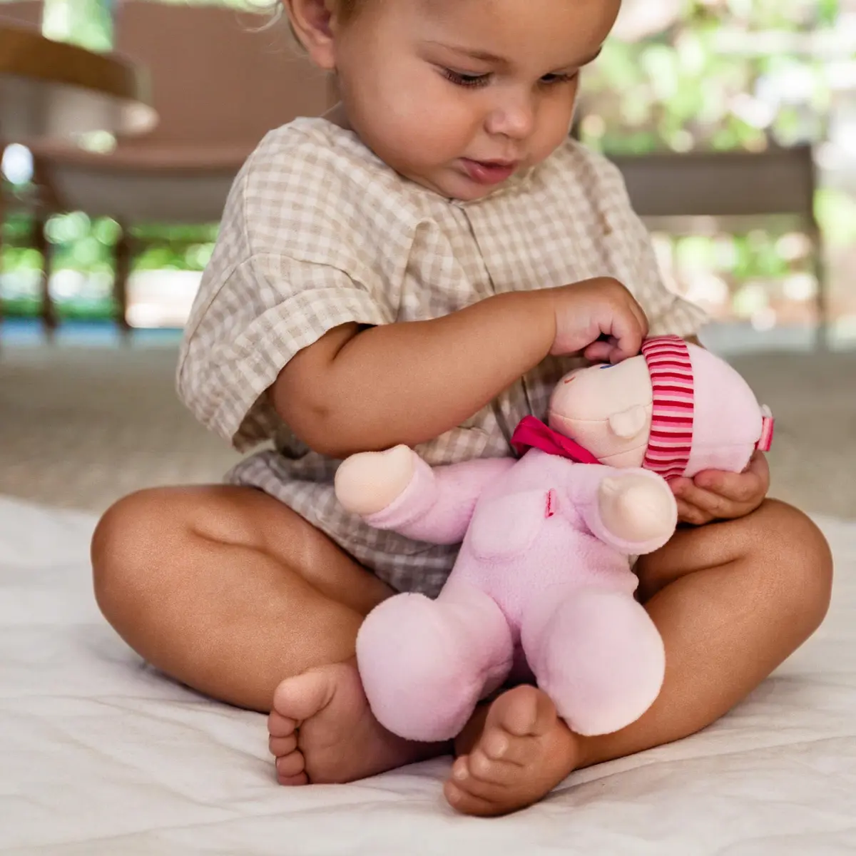 HABA Doll Snug Up Luisa 8" My First Baby Doll | Safe, Washable & Perfect for Newborns - view 8