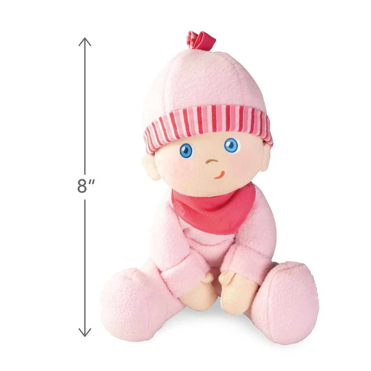 HABA Doll Snug Up Luisa 8" My First Baby Doll | Safe, Washable & Perfect for Newborns - view 2