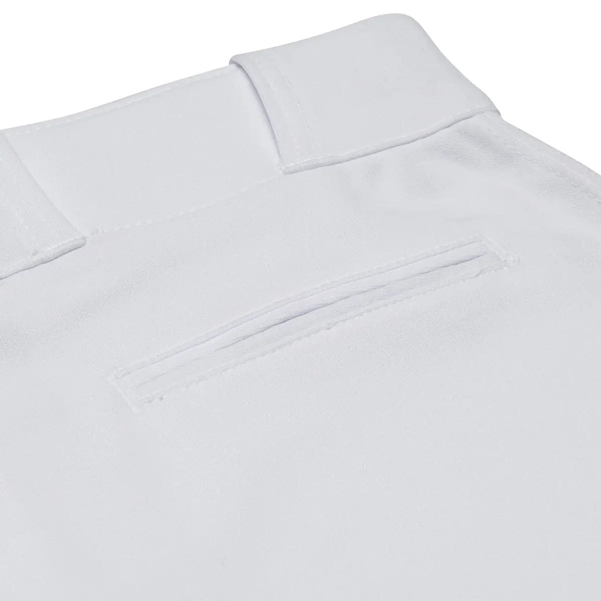 Champro MVP OB OpenBottom Loose-Fit Baseball Pant in Solid White | Reinforced Double Knee, X-Large - view 5
