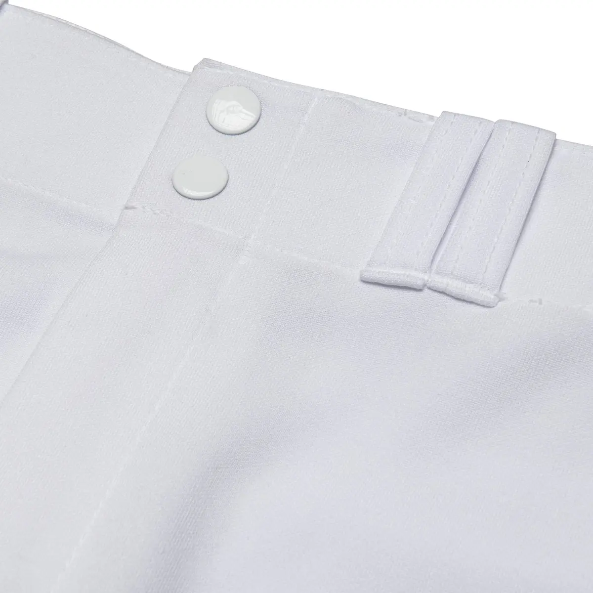 Champro MVP OB OpenBottom Loose-Fit Baseball Pant in Solid White | Reinforced Double Knee, X-Large - view 4