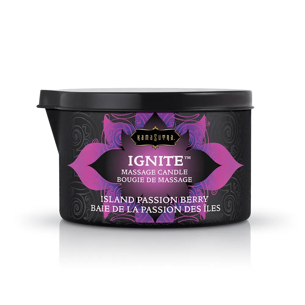 KAMA SUTRA Massage Candle Island Passion Berry Scent | Wax-Free, Skin Conditioning, Romantic (70-120 chars) - view 2
