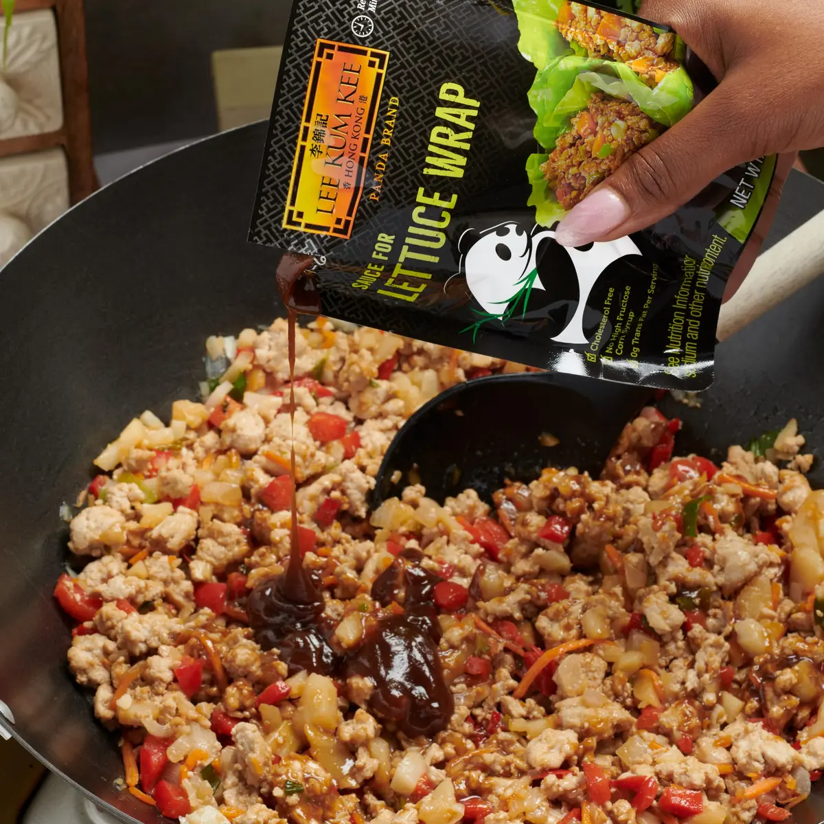Panda Sauce for Lettuce Wraps 8 Oz Pack of 6 | Authentic Asian Stir-Fry Sauce - view 5
