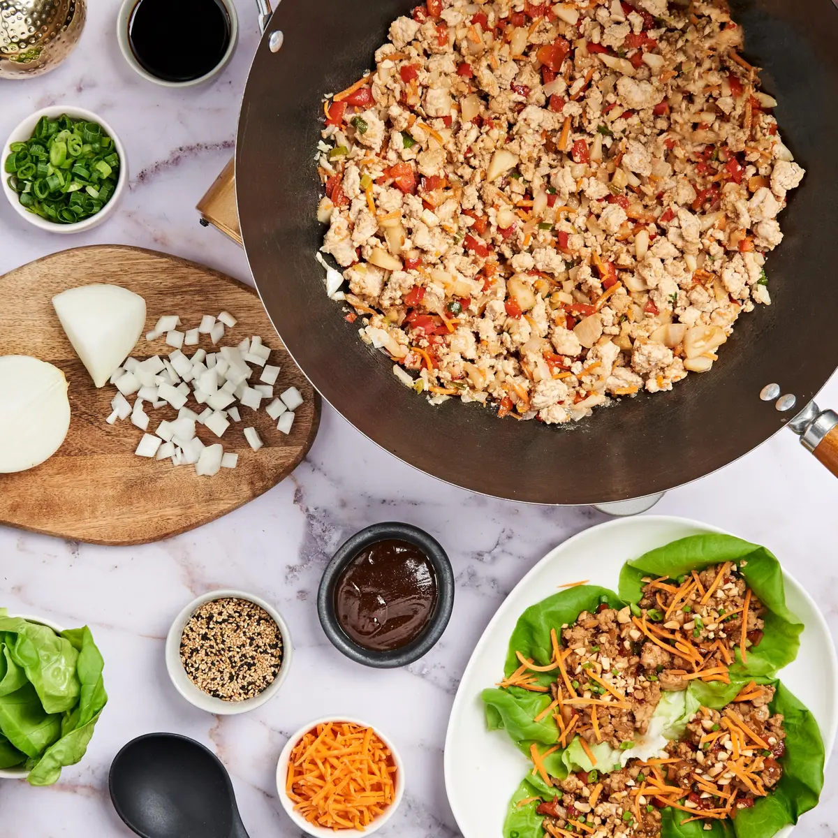 Panda Sauce for Lettuce Wraps 8 Oz Pack of 6 | Authentic Asian Stir-Fry Sauce - view 4