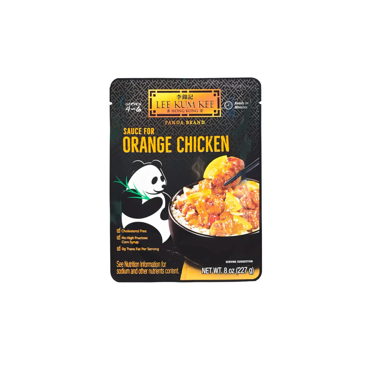 Panda Sauce for Orange Chicken 8oz Pack of 6 | Authentic Chinese Flavor Ready in Minutes - main product image