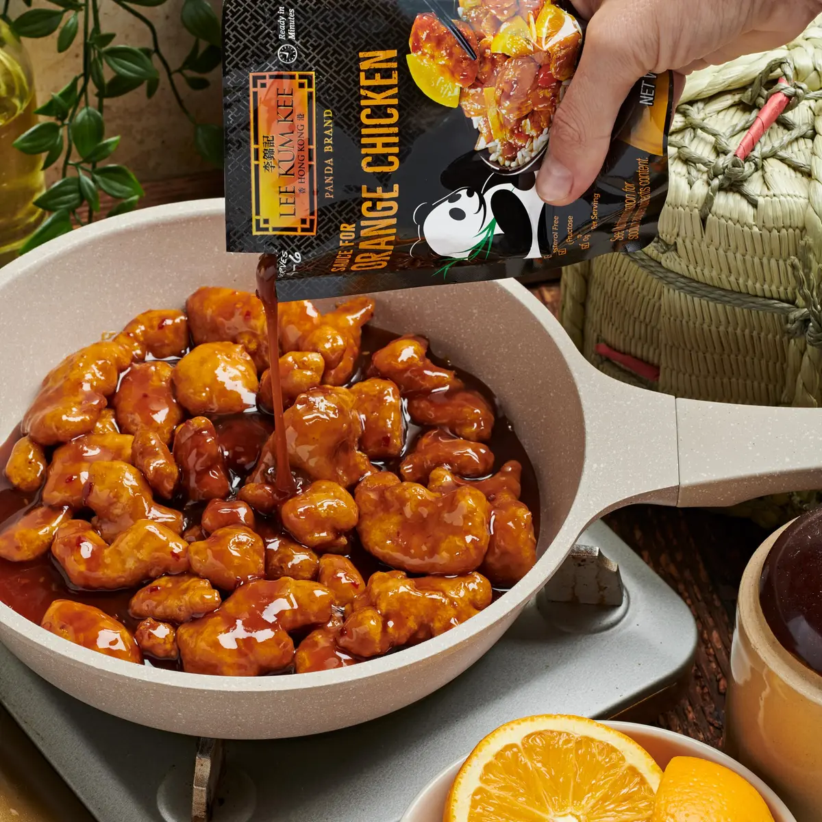 Panda Sauce for Orange Chicken 8oz Pack of 6 | Authentic Chinese Flavor Ready in Minutes - view 3