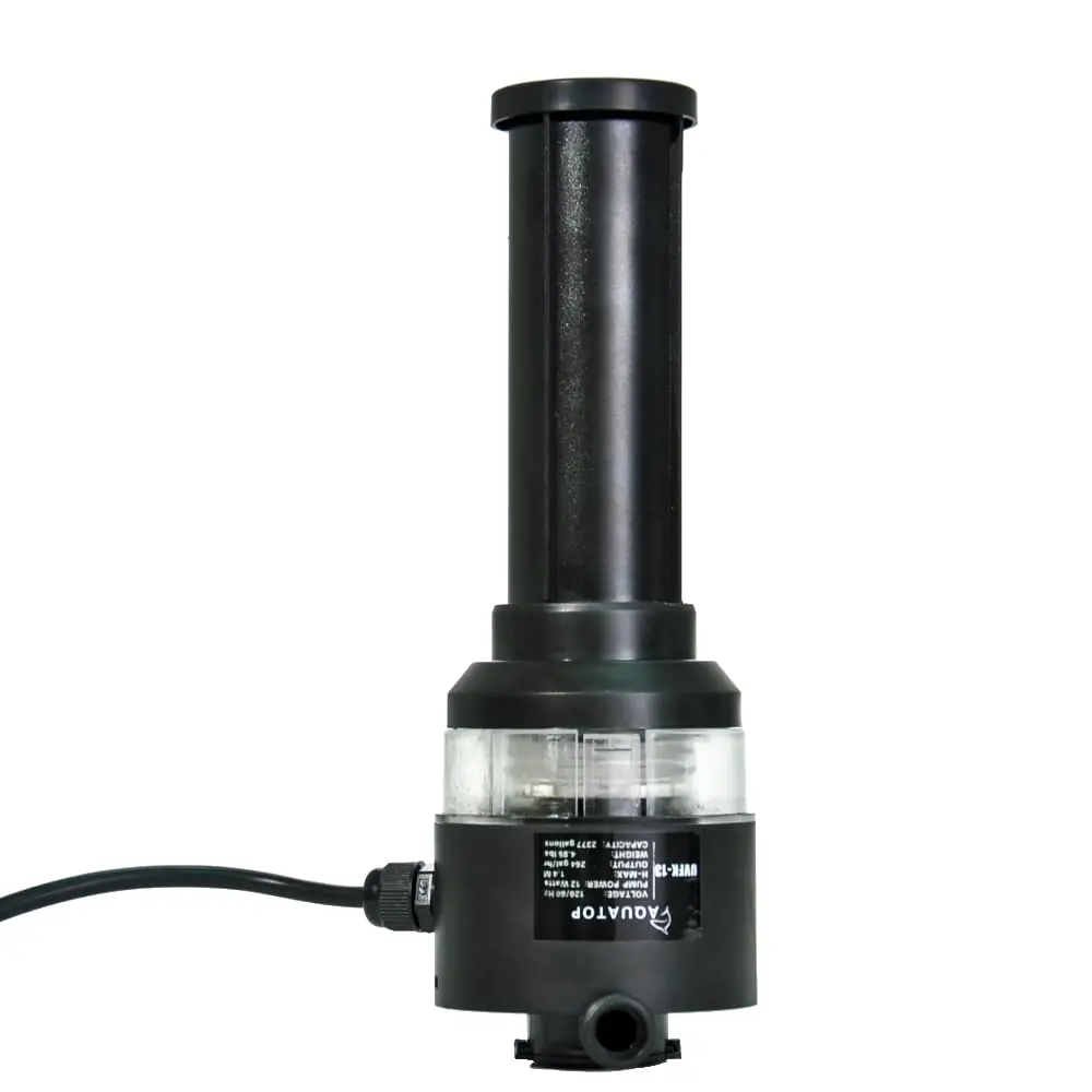 Aquatop 264 GPH Submersible Pond Pump with Fountain Kit – 13-Watt UV Light For Crystal Clear Water, Fresh & Saltwater Use, Great For Water Garden & Koi Pond, Long Power Cord, UVFK-13 | Water Pump India - view 4
