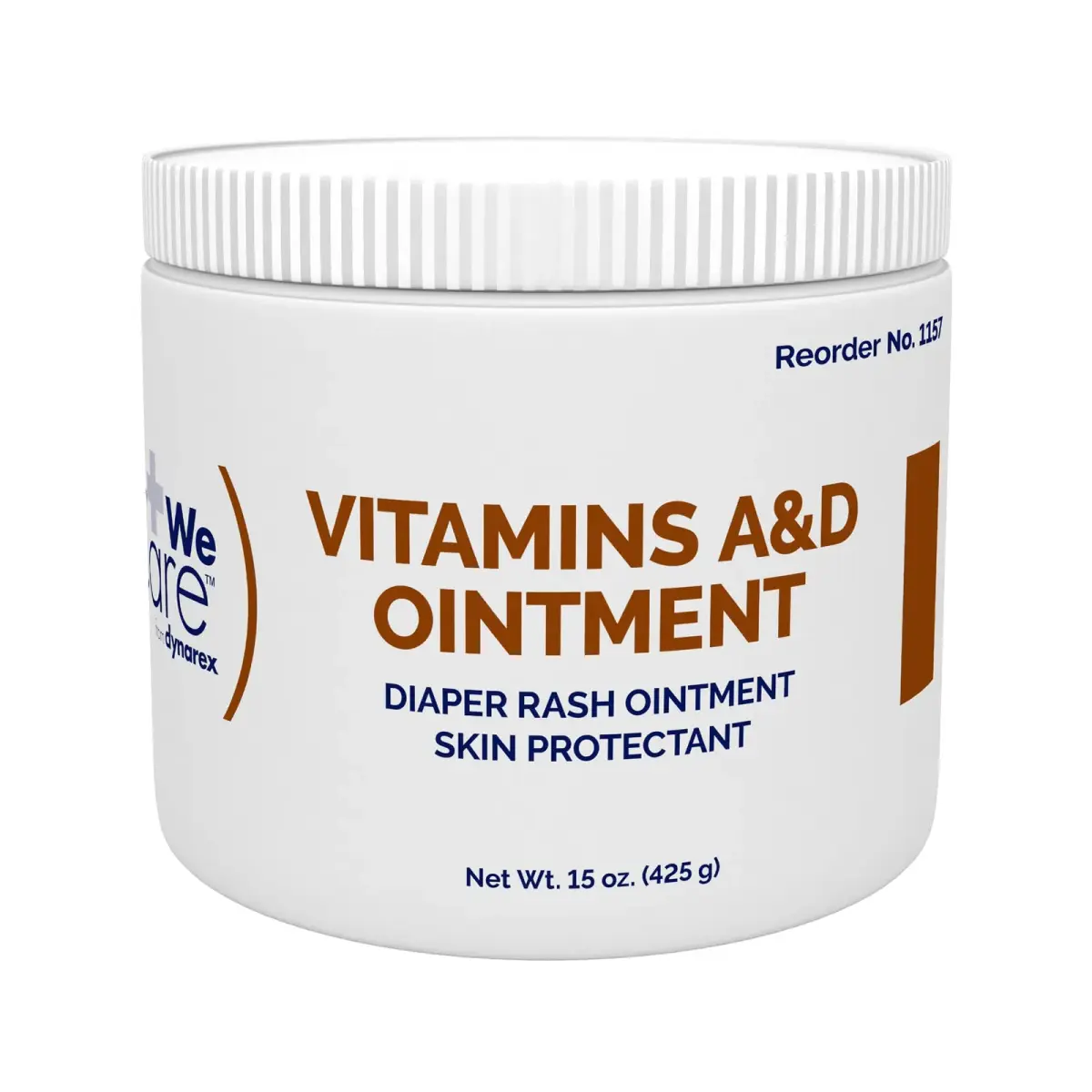 Dynarex Vitamins A & D Ointment Skin Protectant 425.2 g (15 oz) | Soothes Dry, Chaffed Skin - main product image