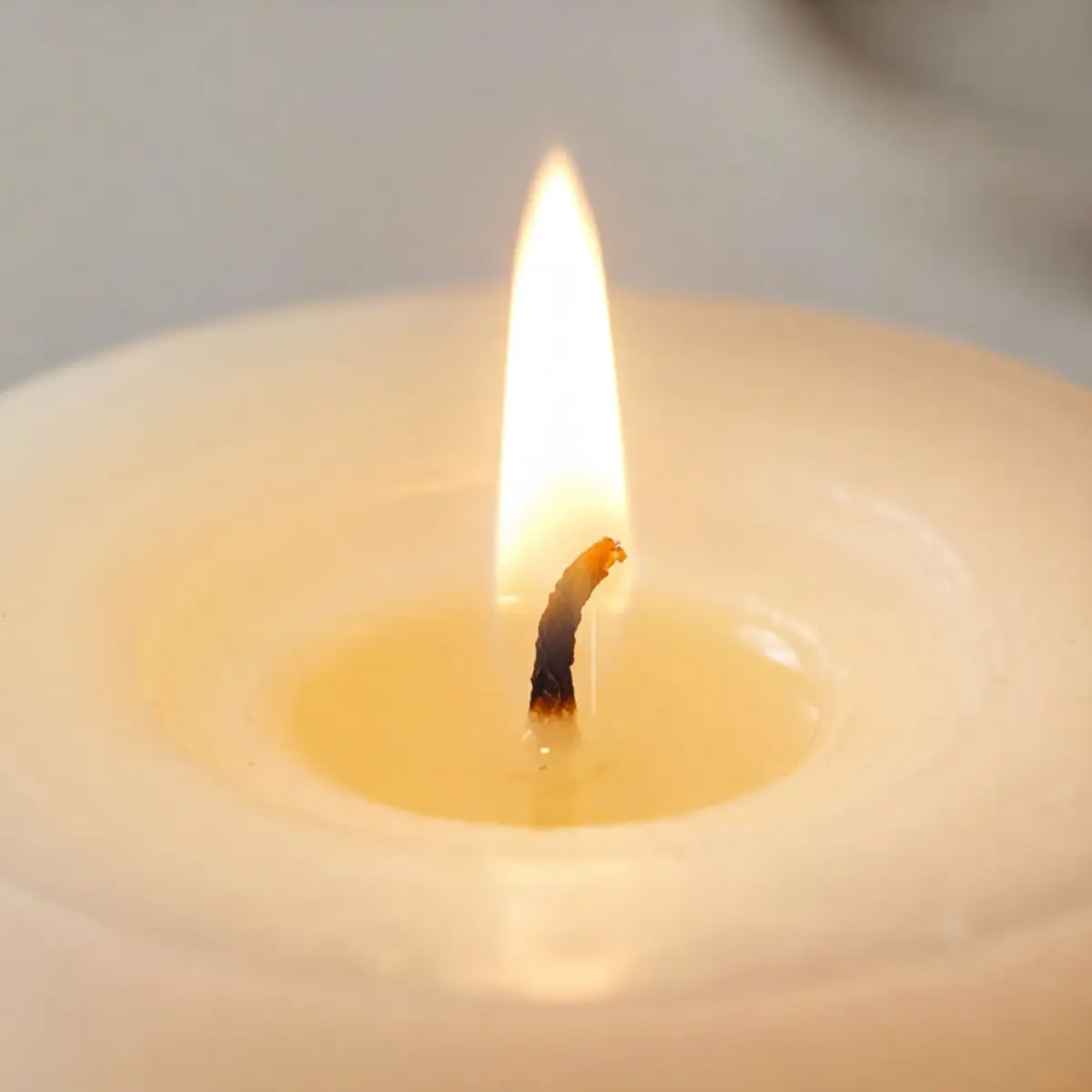 Aroma Naturals Orange, Clove & Cinnamon Pillar Candle 6.35cm x 10.16cm | Natural Essential Oil Scented - view 6