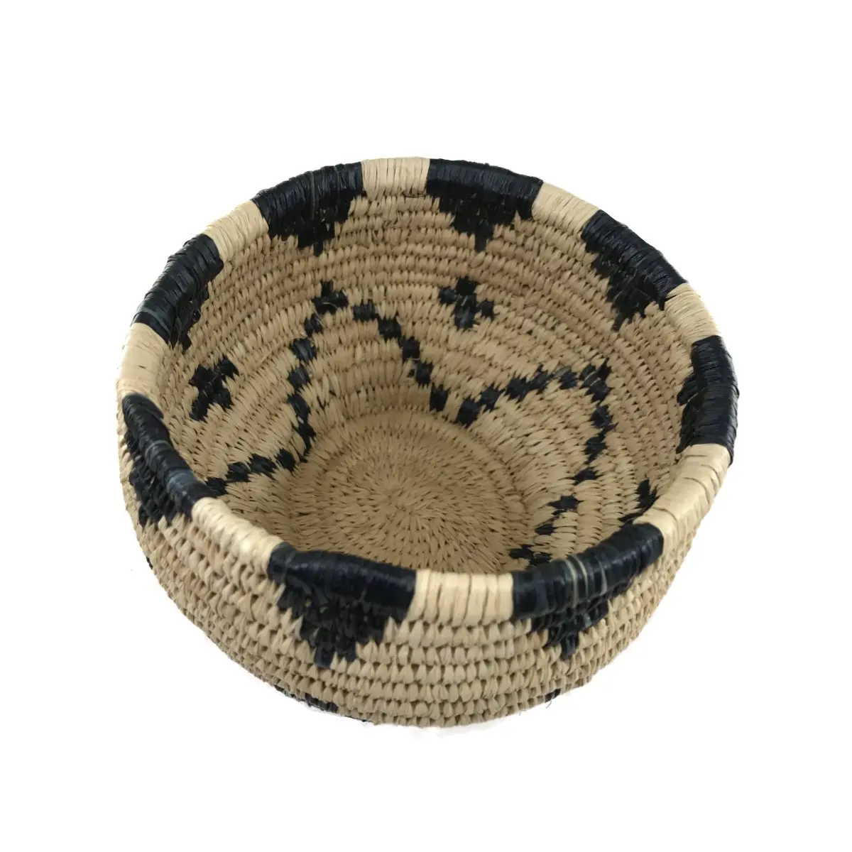 Traditional Craft Kits Coiled Basket Weaving Kit Expanded Version 156 g (5.5 oz) | Intermediate Craft Project with Raffia, Fiber Rush, and Needles - view 2