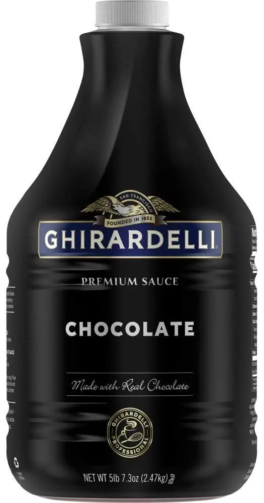Ghirardelli Chocolate Syrup 87.3 Oz | Silky Smooth, Deep Flavor, Made with Ghirardelli Chocolate - main product image