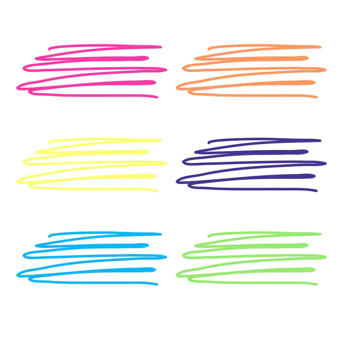 Tulip Permanent Fabric Markers Neon 6 Pack | Fine Tip, Child Safe, Non-Toxic, Wash-Fast - view 4