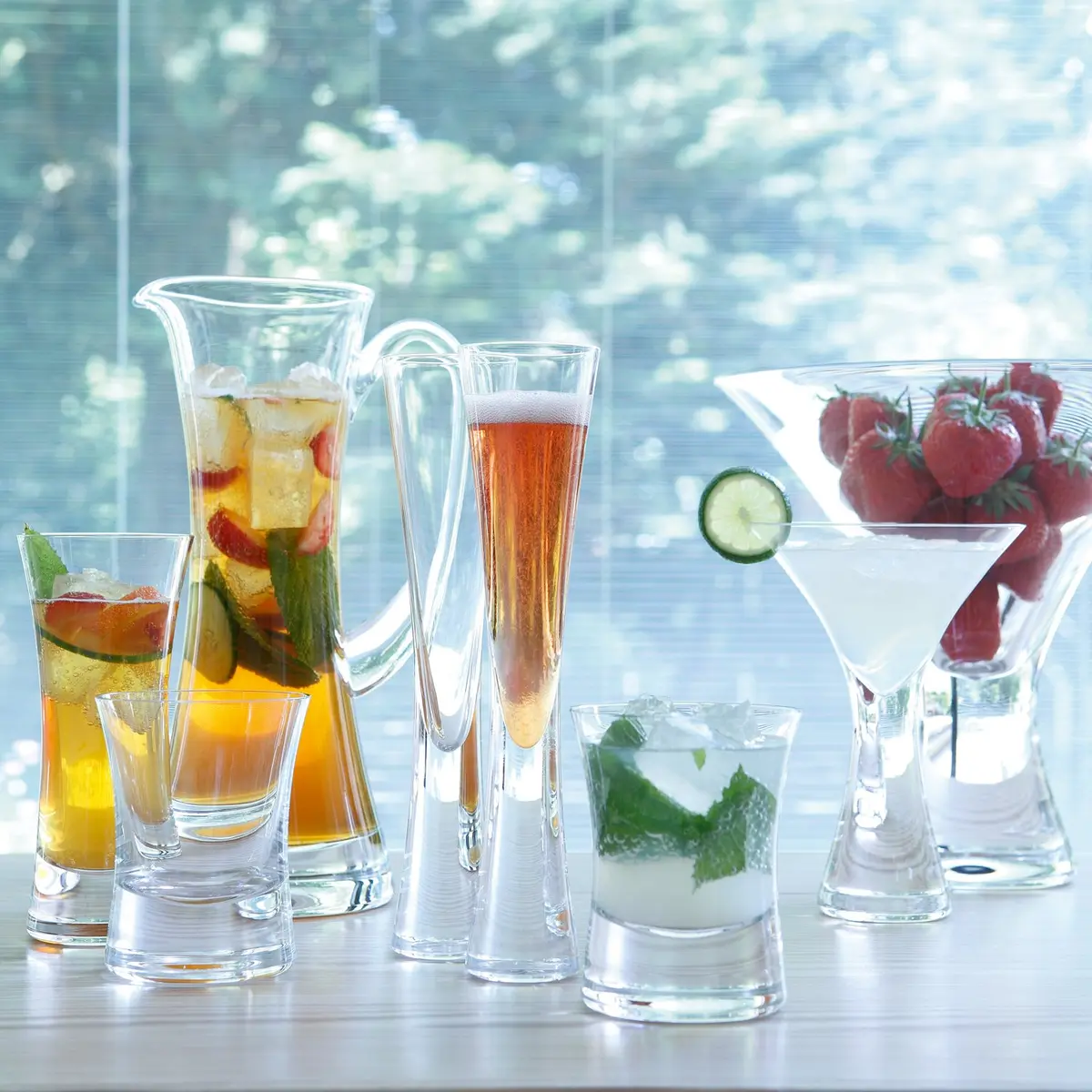 LSA International Moya Wine Glass 395ml (13.3 Fl Oz) 2-Pack | Mouth Blown Glassware for Special Occasions - view 2