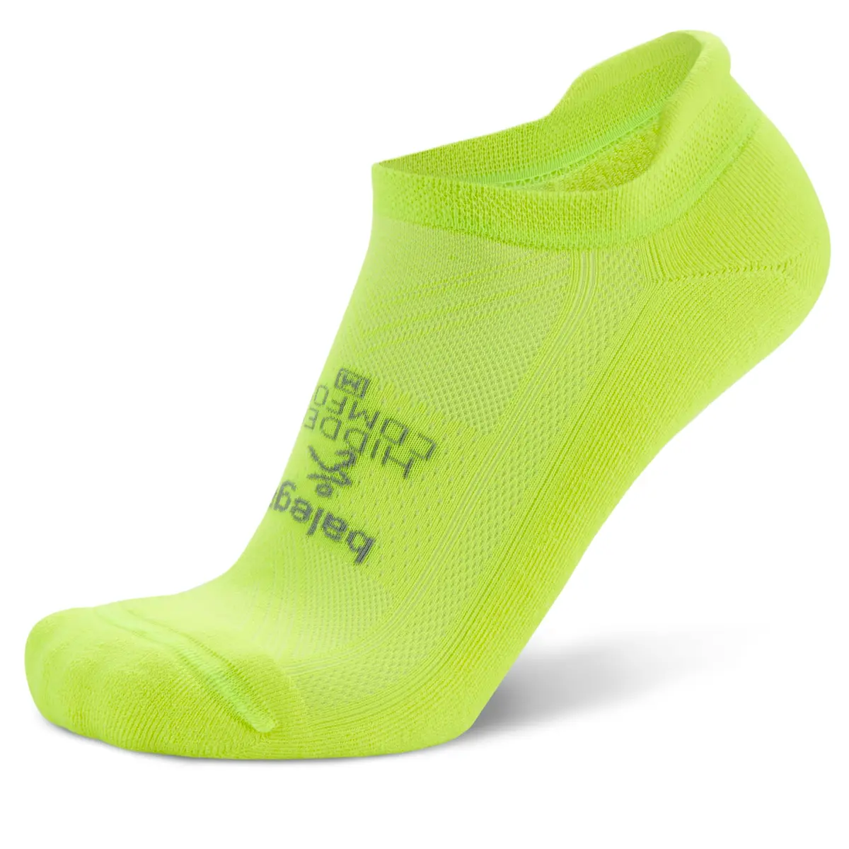 Balega Hidden Comfort No Show Athletic Running Socks for Men and Women, Zest Lemon, Medium (1 Pair) - main product image