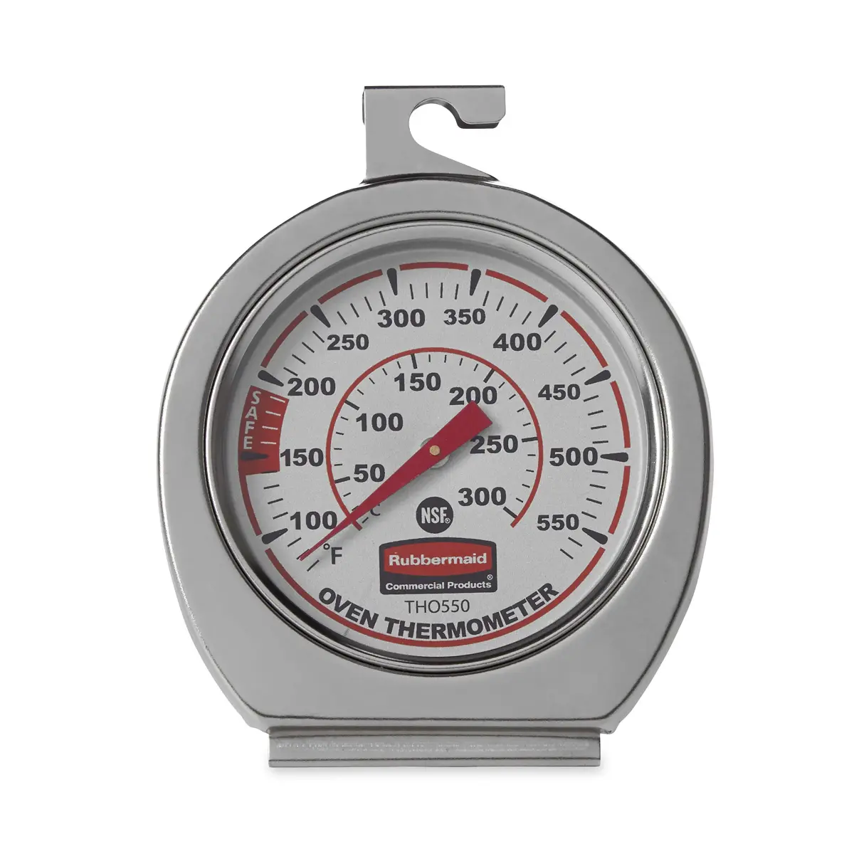 Rubbermaid Commercial Products Stainless Steel Oven Thermometer 60-580°F (20-300°C) | NSF Certified - view 2