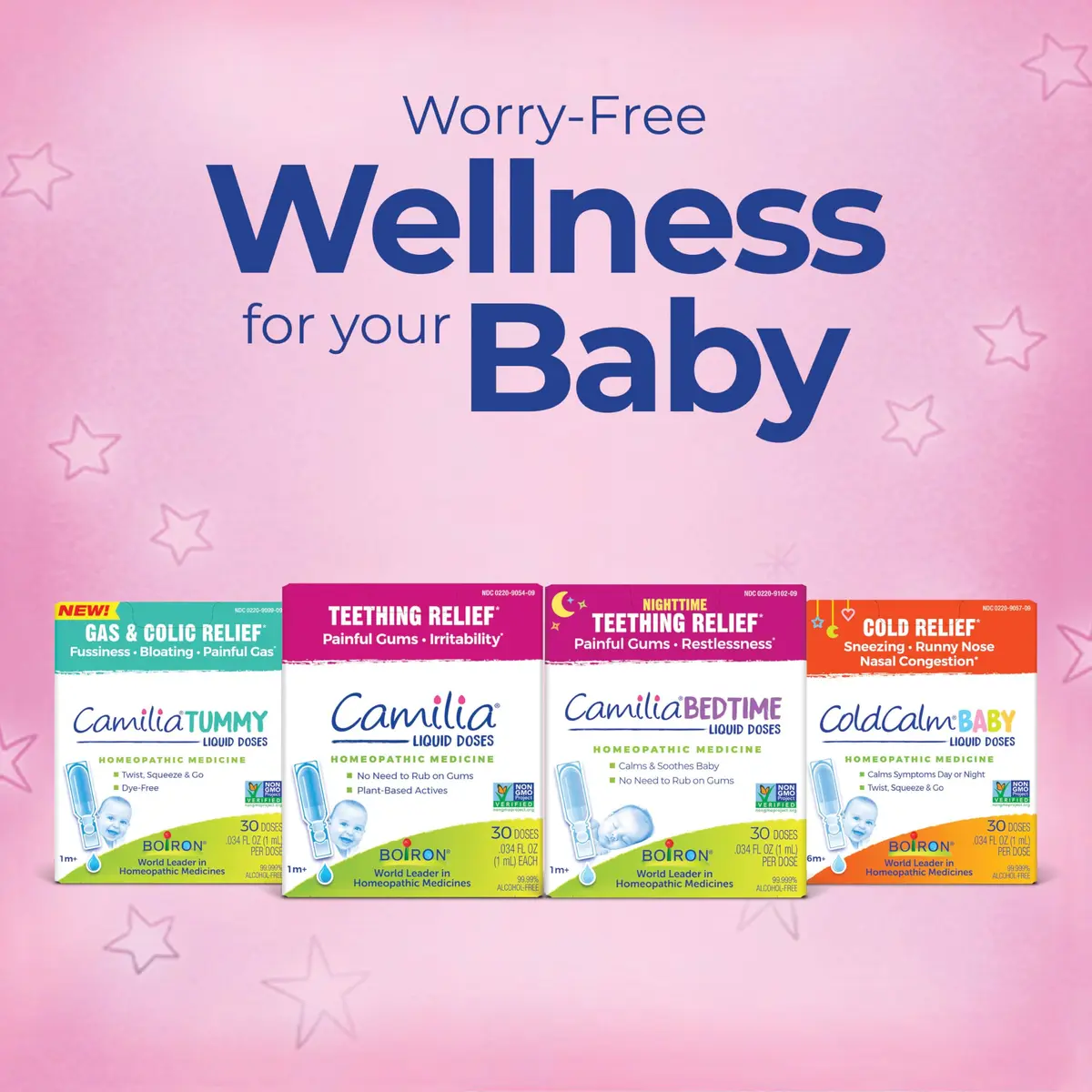 Boiron Camilia Teething Drops 30 Count | Natural Relief for Baby Gums & Irritability - view 8